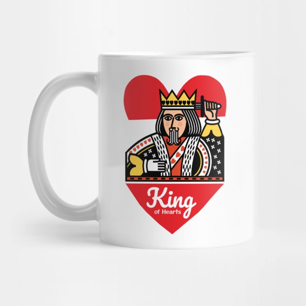 Classic King of Hearts by KewaleeTee